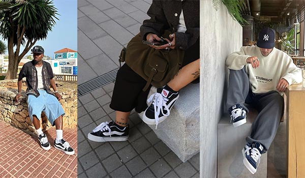 Giày Vans Knu Skool phối đồ với công thức chuẩn streetstyle